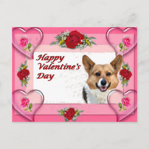 Cartes Pour Fêtes Annuelles Valentine OC Coeurs et Roses Cardsize