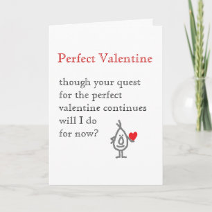 Cartes Pour Fêtes Annuelles Valentine parfaite