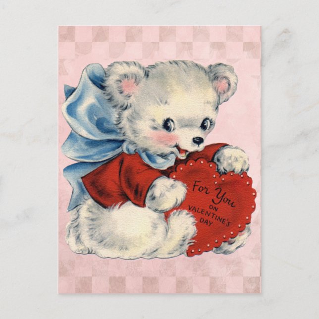 Cartes Pour Fêtes Annuelles Valentine pour des enfants (Devant)