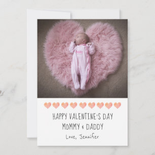 Cartes Pour Fêtes Annuelles Valentine Pour maman et papa Nouveaux parents