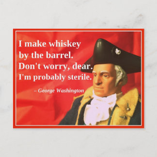 Cartes Pour Fêtes Annuelles Valentine présidentiel vilain : Whiskey