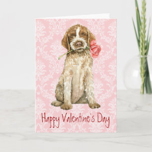 Cartes Pour Fêtes Annuelles Valentine Rose Griffon
