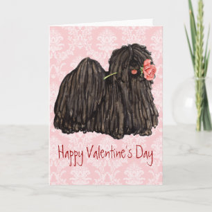 Cartes Pour Fêtes Annuelles Valentine Rose Puli
