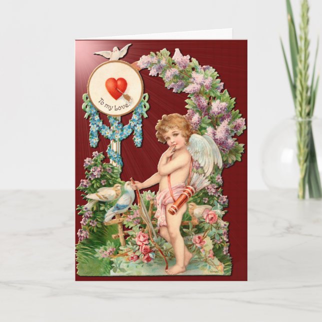 Cartes Pour Fêtes Annuelles Valentine, sois à moi (Devant)