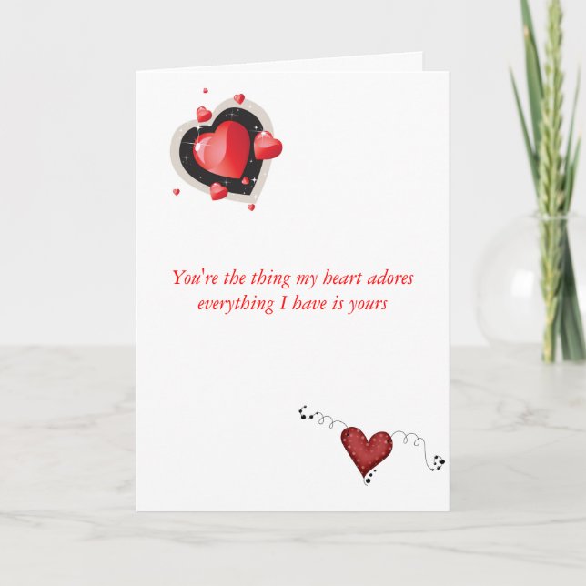Cartes Pour Fêtes Annuelles Valentine tordu (Devant)