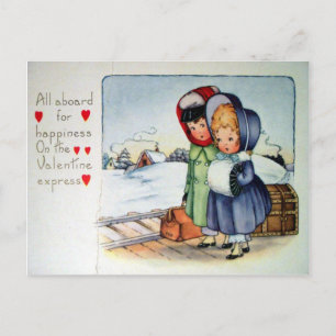 Cartes Pour Fêtes Annuelles Valentine victorienne