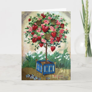 Cartes Pour Fêtes Annuelles Valentine victorienne