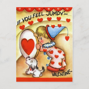 Cartes Pour Fêtes Annuelles Valentine vintage