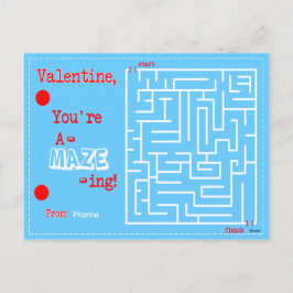 Cartes Pour Fêtes Annuelles Valentine Vous êtes A-MAZE-ING