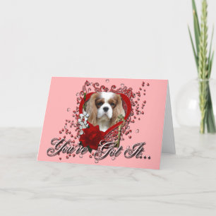 Cartes Pour Fêtes Annuelles Valentines - Clé de mon coeur - Cavalier - Lumière