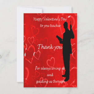 Cartes Pour Fêtes Annuelles Valentines Day pour les enseignants