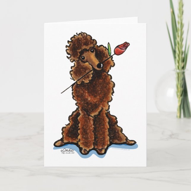 Cartes Pour Fêtes Annuelles Valentines de canicules au chocolat doux (Devant)