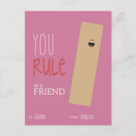 Cartes Pour Fêtes Annuelles Valentines de classe