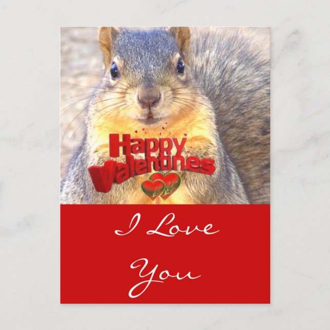 Cartes Pour Fêtes Annuelles Valentines heureux Day_ (Devant)