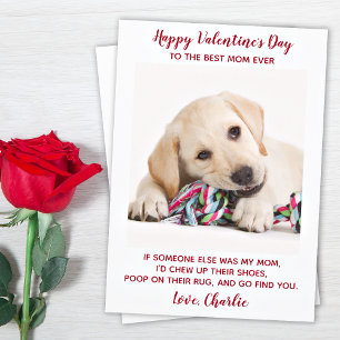 Cartes Pour Fêtes Annuelles Valentines Jour Meilleure Maman Jamais Personnalis