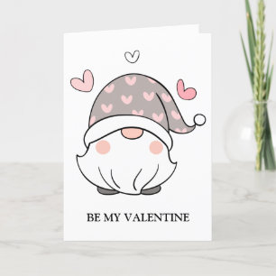 Cartes Pour Fêtes Annuelles Valentines Jour mignonne Amour Gnome de vacances