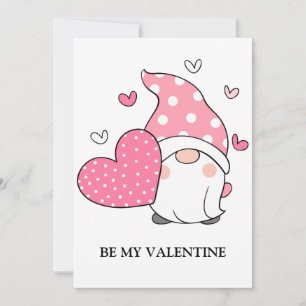Cartes Pour Fêtes Annuelles Valentines Jour mignonne Amour Gnome de vacances