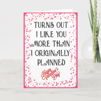 Cartes Pour Fêtes Annuelles valentines jour s'avère que je vous aime plus que