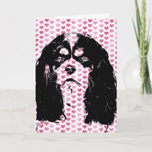 Cartes Pour Fêtes Annuelles Valentines - silhouette cavalière