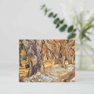 Cartes Pour Fêtes Annuelles Van Gogh - Les Grands Platanes,