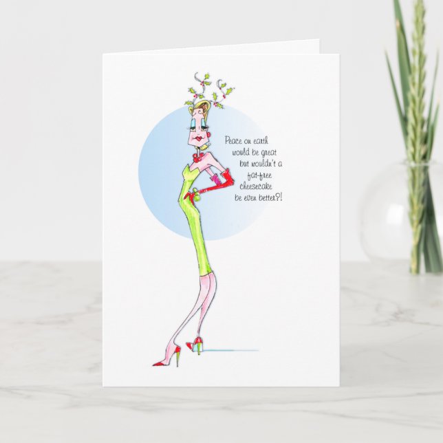 Cartes Pour Fêtes Annuelles Vanity Christmas Card (Devant)
