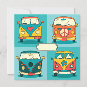 Cartes Pour Fêtes Annuelles Vannes rétro 