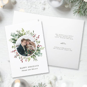 Cartes Pour Fêtes Annuelles Végétation botanique Photo de Noël