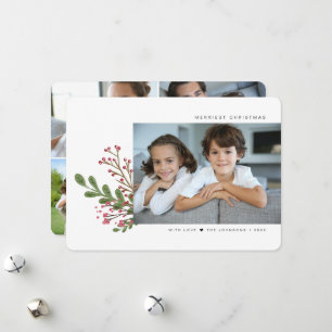 Cartes Pour Fêtes Annuelles Végétation hivernale capricieuse 5 Photo