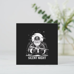 Cartes Pour Fêtes Annuelles Veille de Noël Père Noël Noël Vétéran Militaire 