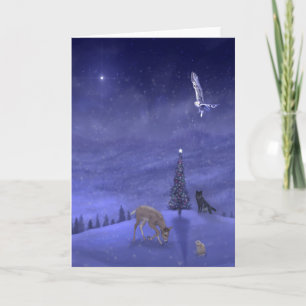 Cartes Pour Fêtes Annuelles Veille nocturne