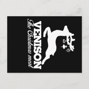 Cartes Pour Fêtes Annuelles Venison de la viande de Noël