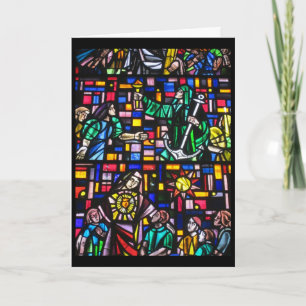 Cartes Pour Fêtes Annuelles verre de tache de Pâques