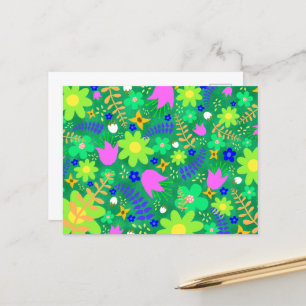 Cartes Pour Fêtes Annuelles Vert, Chartreuse, Rose, Perruque