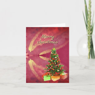 Cartes Pour Fêtes Annuelles vertical christmas card