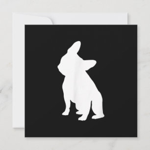 Cartes Pour Fêtes Annuelles Vêtements de Tête de Chien-taureau français, Tête 