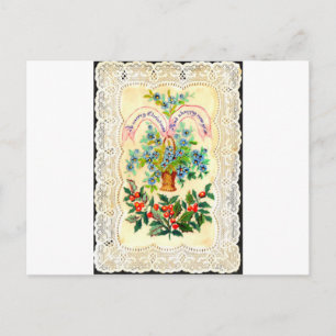 Cartes Pour Fêtes Annuelles Victorian Christmas Card