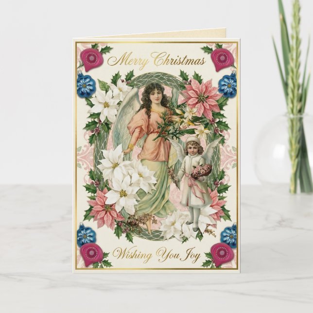 Cartes Pour Fêtes Annuelles Victorian Christmas Sparkle (Devant)