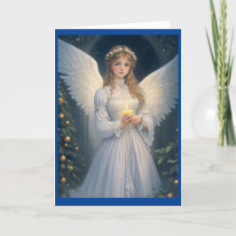 Cartes Pour Fêtes Annuelles Victorian Vintage Retro Christmas Angel