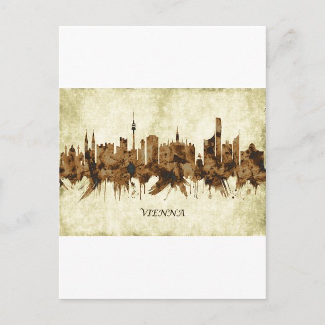 Cartes Pour Fêtes Annuelles Vienne Autriche (Devant)