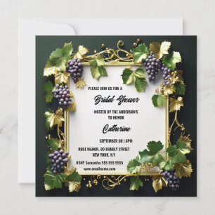 Cartes Pour Fêtes Annuelles Vignoble français vigne vigne jardin nuptiale douc