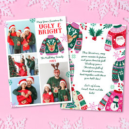 Cartes Pour Fêtes Annuelles Vilain et brillant 4 Photo Vilain Sweet Noël