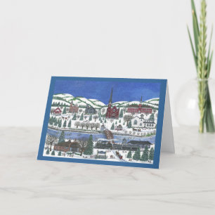 Cartes Pour Fêtes Annuelles Village sur le canal d'Erie