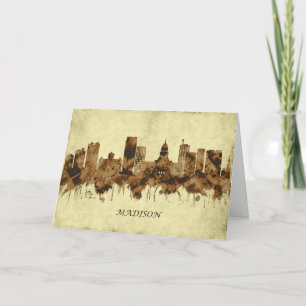 Cartes Pour Fêtes Annuelles Ville de Madison Wisconsin