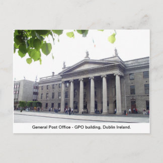 Cartes Pour Fêtes Annuelles Ville Irlande de GPO Dublin