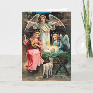 Cartes Pour Fêtes Annuelles Vintage