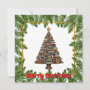Cartes Pour Fêtes Annuelles Vintage Chic Fun Coloré Arbre de Noël