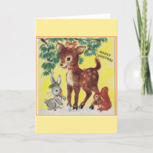 Cartes Pour Fêtes Annuelles Vintage Christmas