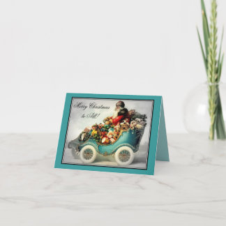 Cartes Pour Fêtes Annuelles Vintage Christmas