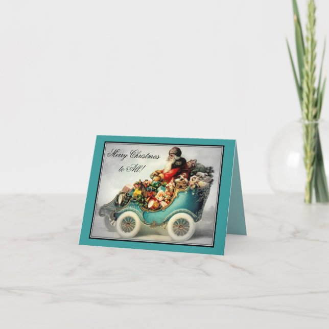 Cartes Pour Fêtes Annuelles Vintage Christmas (Devant)