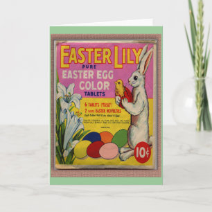 Cartes Pour Fêtes Annuelles Vintage Easter